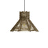 GLOBOSTAR® MEGALISTO 205-0051 Boho Κρεμαστό Φωτιστικό Οροφής με Ντουί 1 x E27 AC 220-240V IP20 - Μπεζ - M40 x Π40 x Υ26cm - ledmania.gr