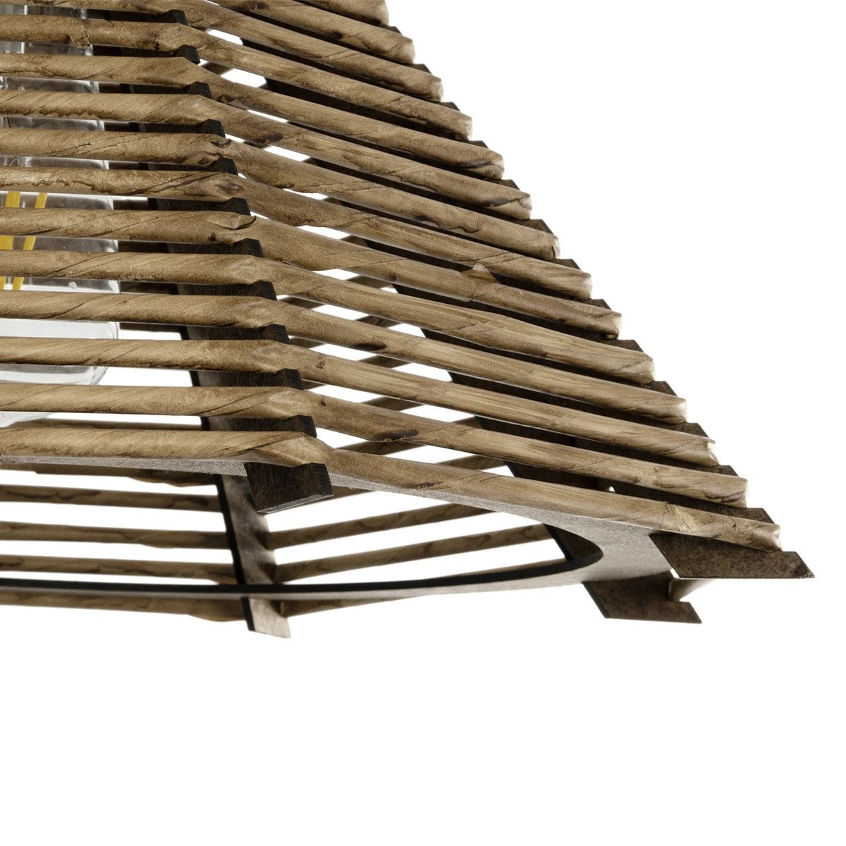 GLOBOSTAR® MEGALISTO 205-0051 Boho Κρεμαστό Φωτιστικό Οροφής με Ντουί 1 x E27 AC 220-240V IP20 - Μπεζ - M40 x Π40 x Υ26cm - ledmania.gr