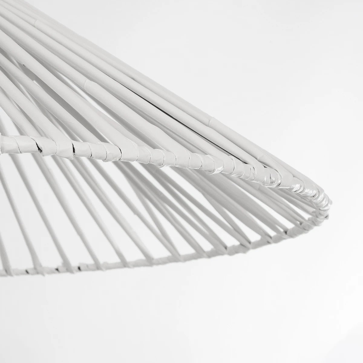 GLOBOSTAR® JAPAN 205-0053 Boho Κρεμαστό Φωτιστικό Οροφής με Ντουί 1 x E27 AC 220-240V IP20 - Λευκό - M60 x Π60 x Υ20cm - ledmania.gr