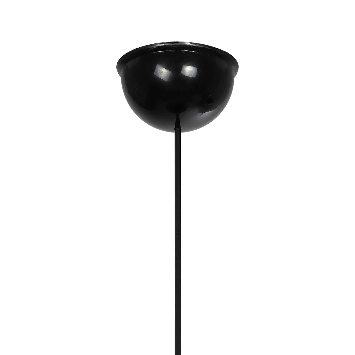 GLOBOSTAR® UPCONE 205-0055 Boho Κρεμαστό Φωτιστικό Οροφής με Ντουί 1 x E27 AC 220-240V IP20 - Μπεζ - M30 x Π30 x 21cm - ledmania.gr