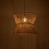 GLOBOSTAR® UPCONE 205-0056 Boho Κρεμαστό Φωτιστικό Οροφής με Ντουί 1 x E27 AC 220-240V IP20 - Μπεζ - M50 x Π50 x 43cm - ledmania.gr