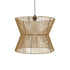 GLOBOSTAR® UPCONE 205-0056 Boho Κρεμαστό Φωτιστικό Οροφής με Ντουί 1 x E27 AC 220-240V IP20 - Μπεζ - M50 x Π50 x 43cm - ledmania.gr