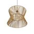 GLOBOSTAR® UPCONE 205-0056 Boho Κρεμαστό Φωτιστικό Οροφής με Ντουί 1 x E27 AC 220-240V IP20 - Μπεζ - M50 x Π50 x 43cm - ledmania.gr