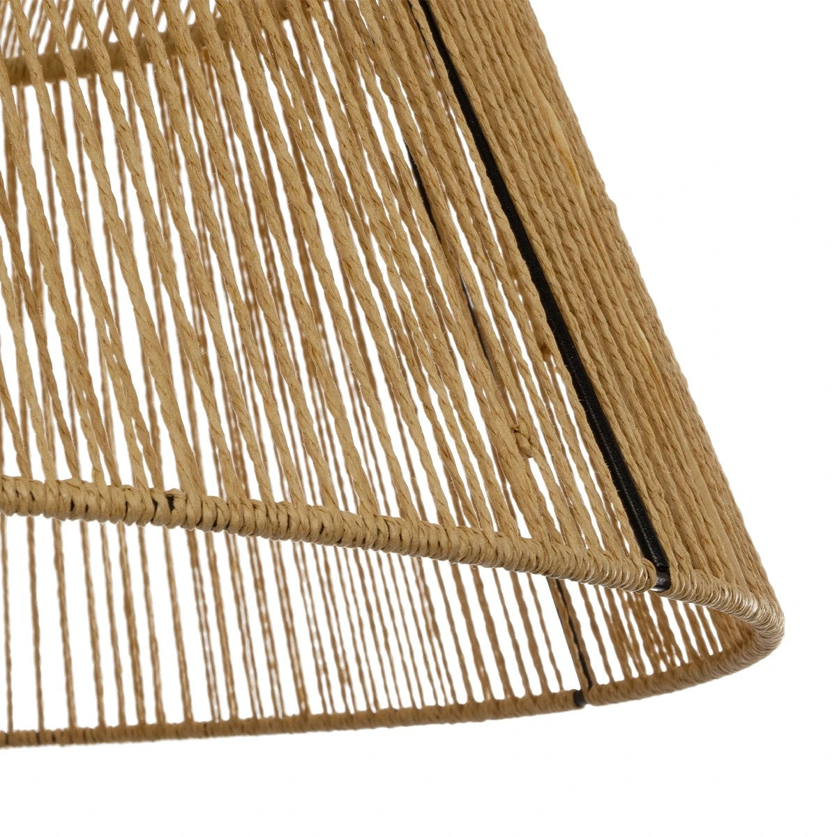 GLOBOSTAR® UPCONE 205-0056 Boho Κρεμαστό Φωτιστικό Οροφής με Ντουί 1 x E27 AC 220-240V IP20 - Μπεζ - M50 x Π50 x 43cm - ledmania.gr