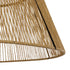 GLOBOSTAR® UPCONE 205-0056 Boho Κρεμαστό Φωτιστικό Οροφής με Ντουί 1 x E27 AC 220-240V IP20 - Μπεζ - M50 x Π50 x 43cm - ledmania.gr