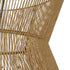 GLOBOSTAR® UPCONE 205-0056 Boho Κρεμαστό Φωτιστικό Οροφής με Ντουί 1 x E27 AC 220-240V IP20 - Μπεζ - M50 x Π50 x 43cm - ledmania.gr