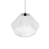 GLOBOSTAR® NUI 205-0064 Boho Κρεμαστό Φωτιστικό Οροφής με Ντουί 1 x E27 AC 220-240V IP20 - Λευκό - M60 x Π60 x Υ41cm - ledmania.gr