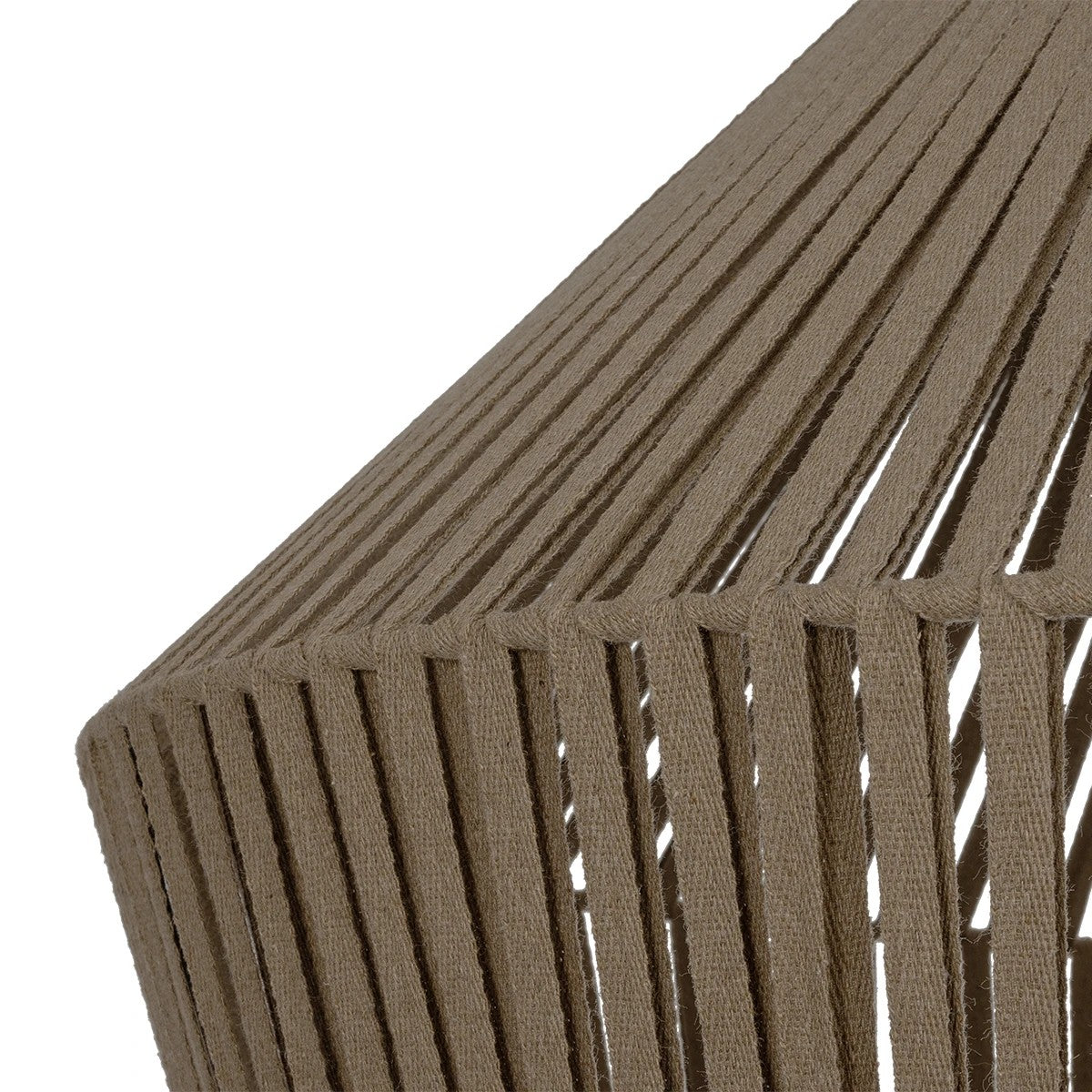 GLOBOSTAR® NUI 205-0068 Boho Κρεμαστό Φωτιστικό Οροφής με Ντουί 1 x E27 AC 220-240V IP20 - Μπεζ - M60 x Π60 x Υ41cm - ledmania.gr