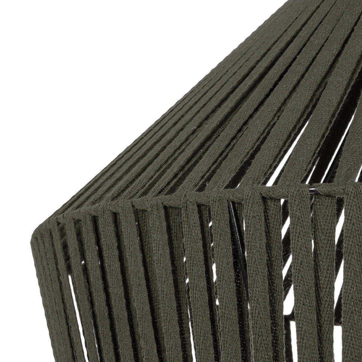 GLOBOSTAR® NUI 205-0070 Boho Κρεμαστό Φωτιστικό Οροφής με Ντουί 1 x E27 AC 220-240V IP20 - Πρασίνο - M60 x Π60 x Υ41cm - ledmania.gr