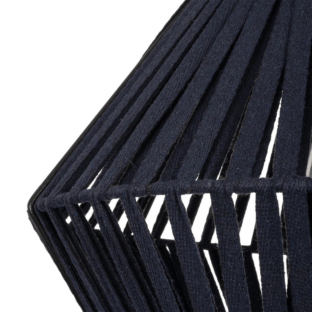 GLOBOSTAR® NUI 205-0071 Boho Κρεμαστό Φωτιστικό Οροφής με Ντουί 1 x E27 AC 220-240V IP20 - Μπλε - M36 x Π36 x Υ27cm - ledmania.gr