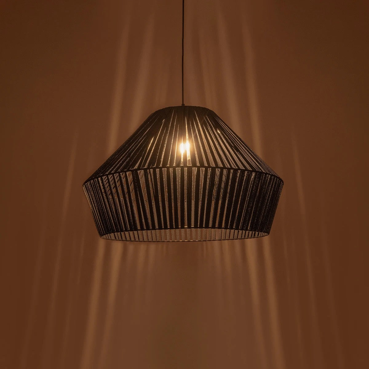 GLOBOSTAR® NUI 205-0072 Boho Κρεμαστό Φωτιστικό Οροφής με Ντουί 1 x E27 AC 220-240V IP20 - Μπλε - M60 x Π60 x Υ41cm - ledmania.gr