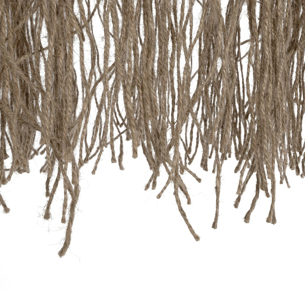 GLOBOSTAR® ROKA 205-0075 Boho Κρεμαστό Φωτιστικό Οροφής με Ντουί 1 x E27 AC 220-240V IP20 - Μπεζ - M30 x Π30 x Υ45cm - ledmania.gr