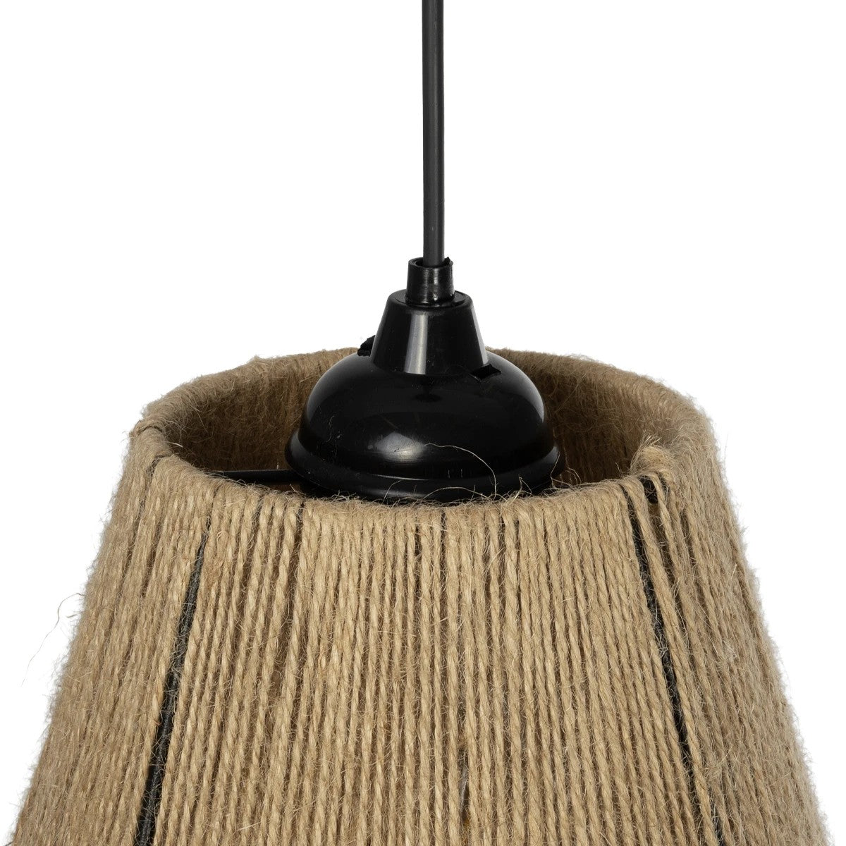 GLOBOSTAR® PULVIS 205-0083 Boho Κρεμαστό Φωτιστικό Οροφής με Ντουί 1 x E27 AC 220-240V IP20 - Μπεζ - M22 x Π22 x Υ22cm - ledmania.gr