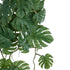 GloboStar® Artificial Garden MONSTERA HANGING PLANT 20605 Τεχνητό Διακοσμητικό Κρεμαστό Φυτό Μονστέρα Υ45cm - ledmania.gr