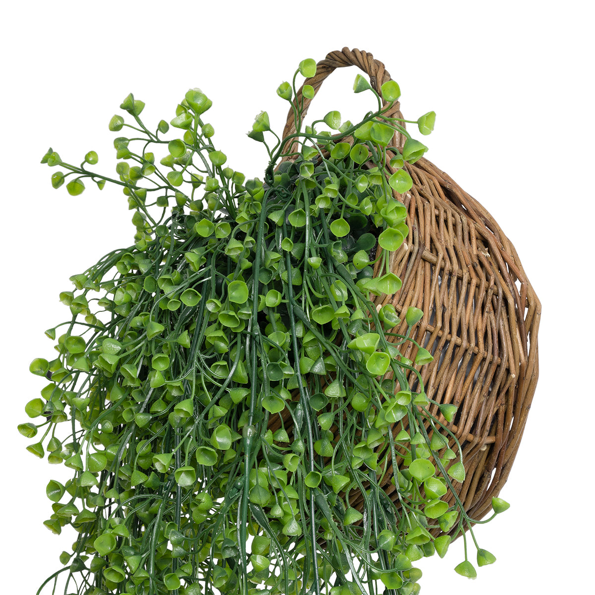 GloboStar® Artificial Garden GOLDEN BELL WILLOW 1 HANGING PLANT 20630 Κρεμαστό Τεχνητό Διακοσμητικό Φυτό Ιτίας  Y110cm - ledmania.gr