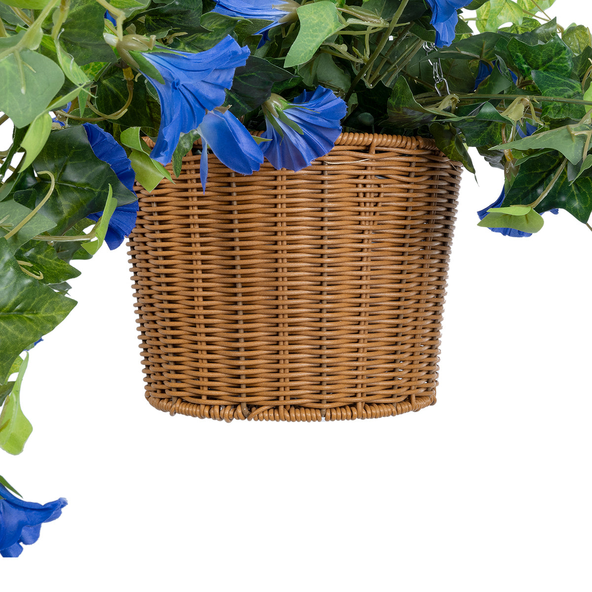 GloboStar® Artificial Garden MORNING GLORY HANGING PLANT 20636 Τεχνητό Κρεμαστό Διακοσμητικό Φυτό Ορτανσίας Y55cm - ledmania.gr