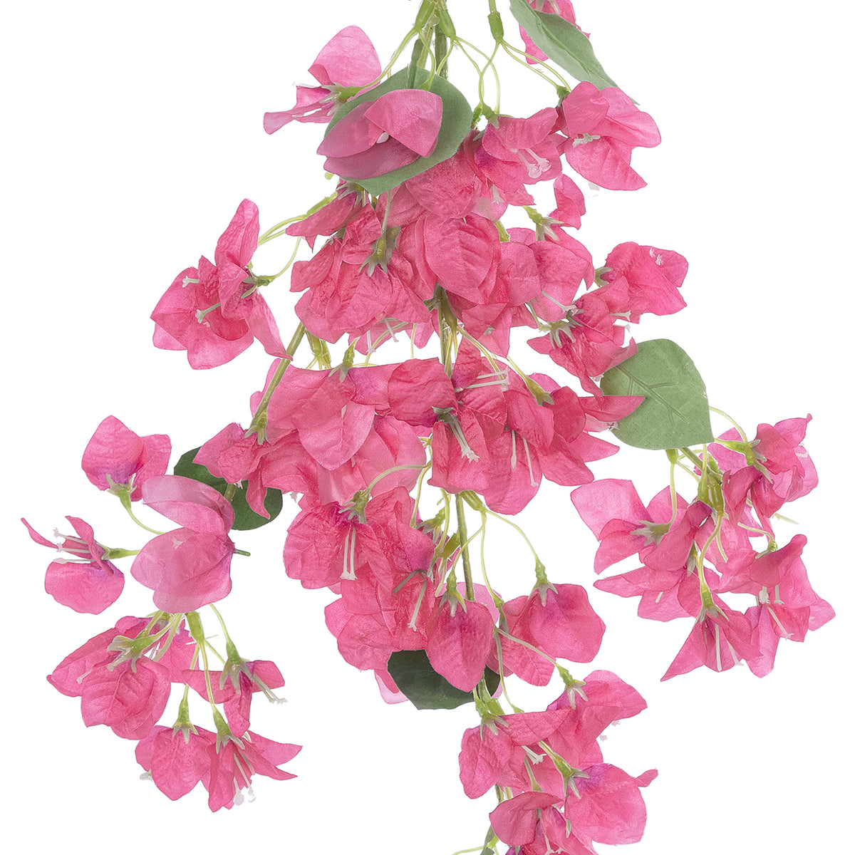GloboStar® Artificial Garden BOUGAUVILLEA BRANCH 20649 Τεχνητό Διακοσμητικό Κλαδί Μπουκανβίλιας Φουξ Y115cm - ledmania.gr