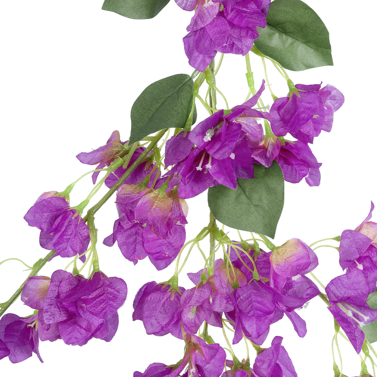 GloboStar® Artificial Garden BOUGAUVILLEA BRANCH 20650 Τεχνητό Διακοσμητικό Κλαδί Μπουκανβίλιας Μωβ Y115cm - ledmania.gr