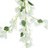 GloboStar® Artificial Garden BOUGAUVILLEA BRANCH 20651 Τεχνητό Διακοσμητικό Κλαδί Μπουκανβίλιας Λευκή Y115cm - ledmania.gr