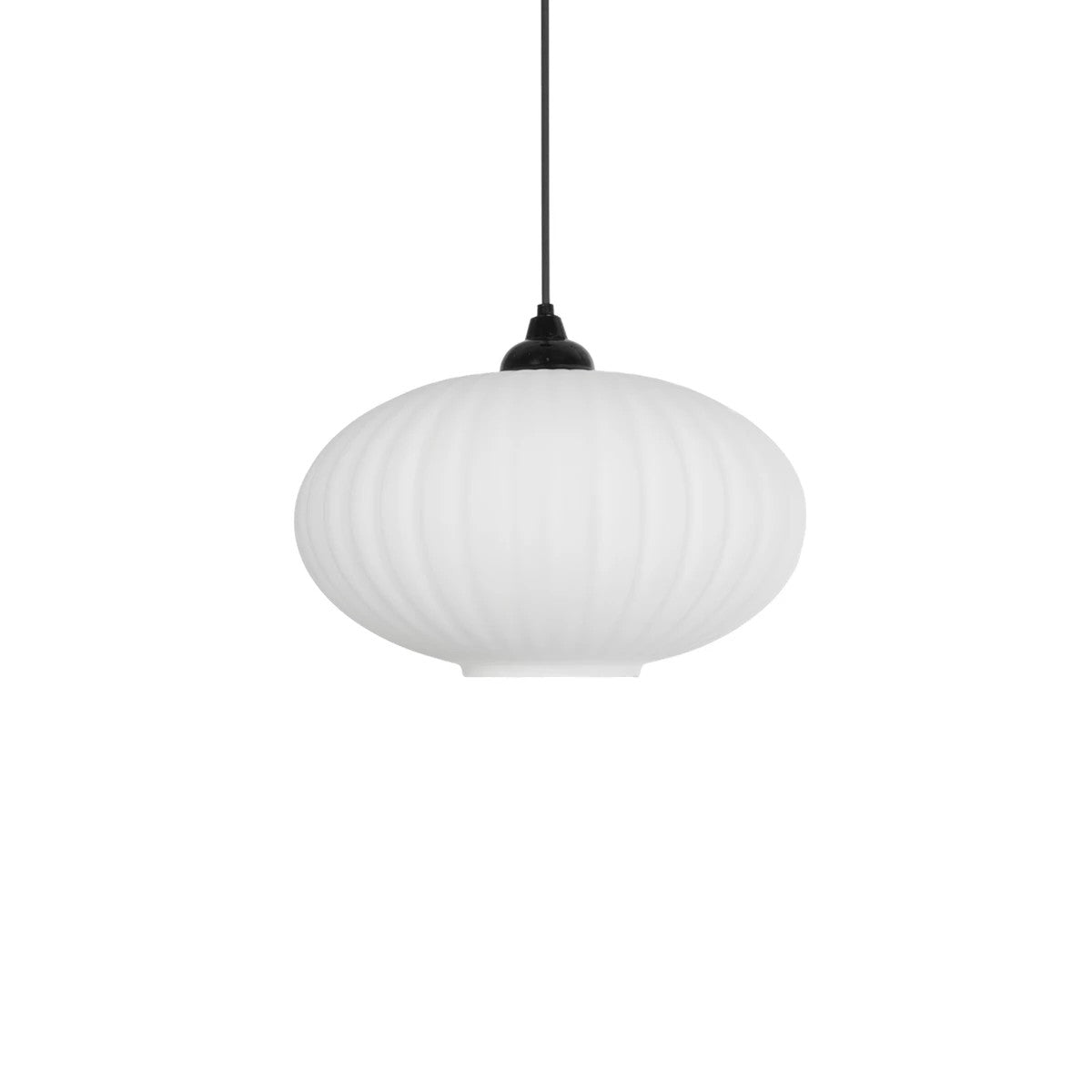 GLOBOSTAR® PERA 206-0011 Μοντέρνο Κρεμαστό Φωτιστικό Οροφής με Ντουί 1 x E27 AC 220-240V IP20 - Λευκό - Μ30 x Π30 x Υ22cm - ledmania.gr