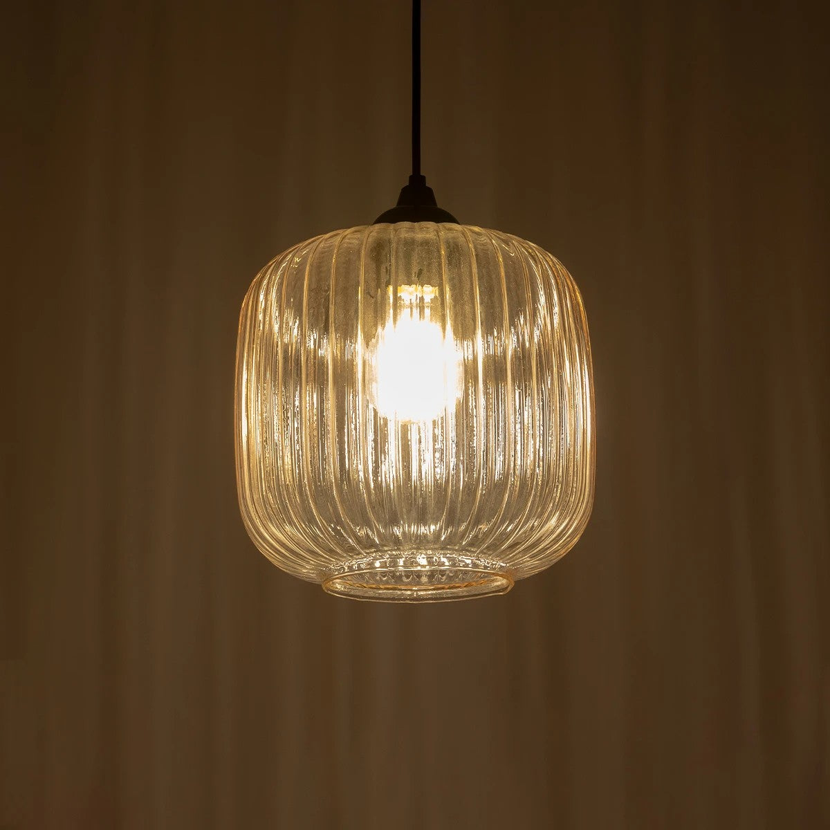 GLOBOSTAR® MELONI 206-0016 Μοντέρνο Κρεμαστό Φωτιστικό Οροφής με Ντουί 1 x E27 AC 220-240V IP20 - Mελί - Μ20 x Π20 x Υ24cm - ledmania.gr