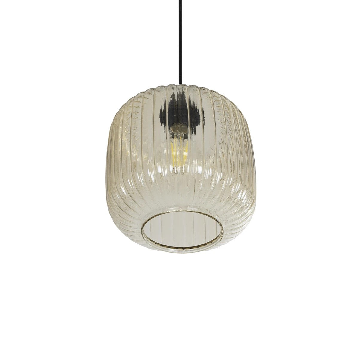 GLOBOSTAR® MELONI 206-0016 Μοντέρνο Κρεμαστό Φωτιστικό Οροφής με Ντουί 1 x E27 AC 220-240V IP20 - Mελί - Μ20 x Π20 x Υ24cm - ledmania.gr