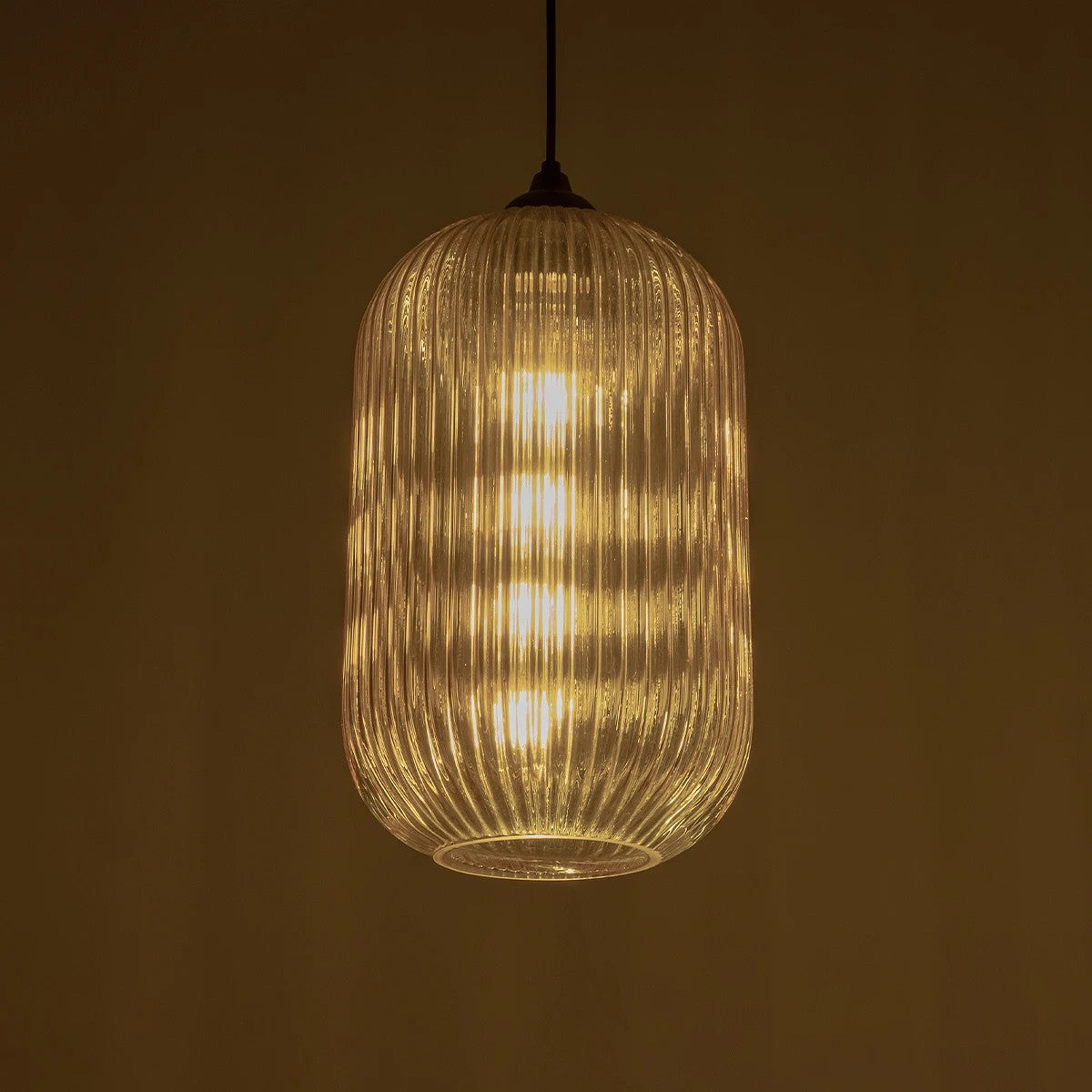 GLOBOSTAR® MELONI 206-0020 Μοντέρνο Κρεμαστό Φωτιστικό Οροφής με Ντουί 1 x E27 AC 220-240V IP20 - Mελί - Μ20 x Π20 x Υ38cm - ledmania.gr