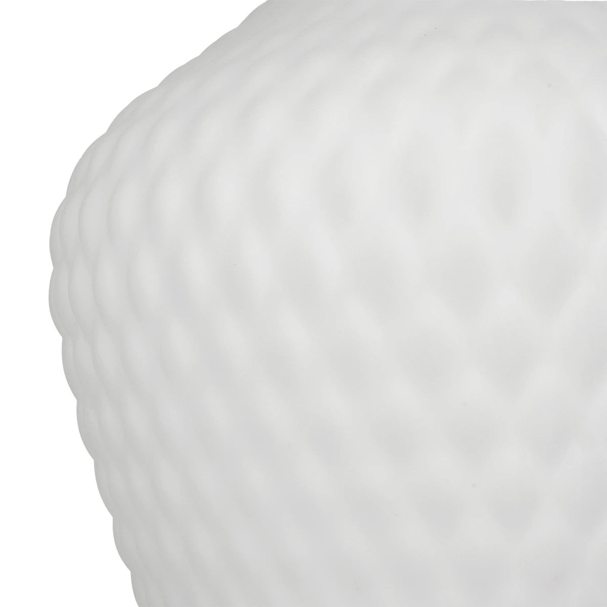 GLOBOSTAR® SKLO 206-0023 Μοντέρνο Κρεμαστό Φωτιστικό Οροφής με Ντουί 1 x E27 AC 220-240V IP20 - Λευκό - Μ22 x Π22 x Υ31cm - ledmania.gr