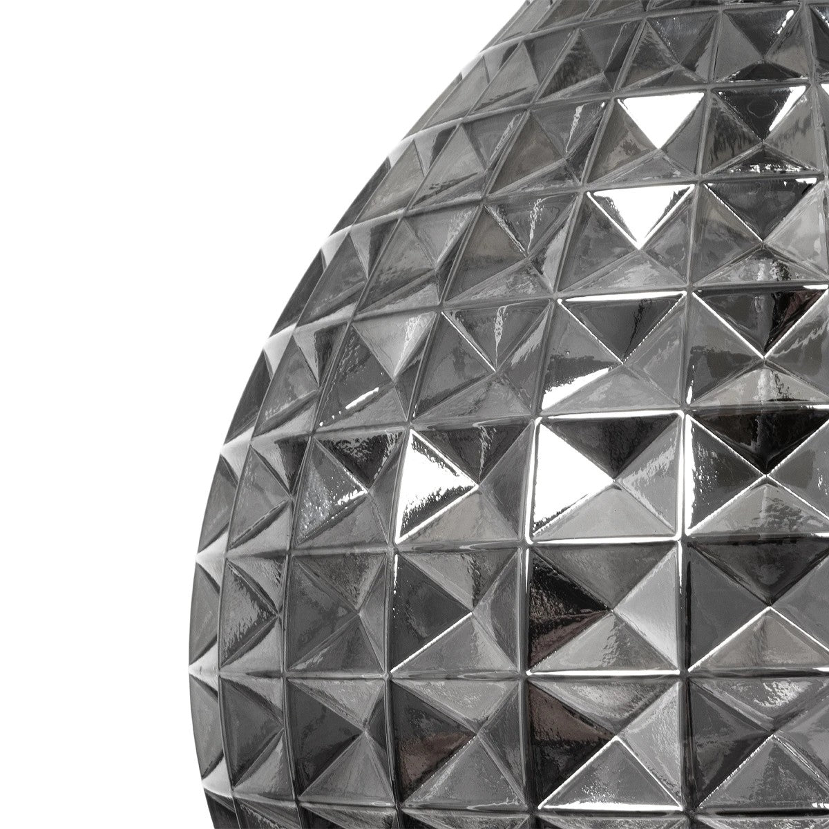 GLOBOSTAR® BASTIK 206-0026 Μοντέρνο Κρεμαστό Φωτιστικό Οροφής με Ντουί 1 x E27 AC 220-240V IP20 - Μαύρο Φιμέ - Μ22 x Π22 x Υ26cm - ledmania.gr