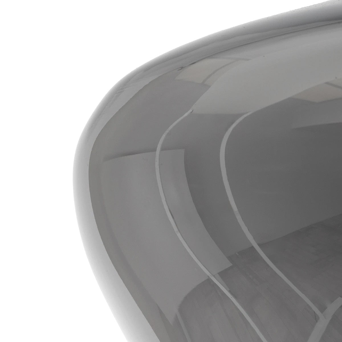 GLOBOSTAR® OVOCE 206-0032 Μοντέρνο Κρεμαστό Φωτιστικό Οροφής με Ντουί 1 x E27 AC 220-240V IP20 - Μαύρο Φιμέ - Μ20 x Π20 x Υ22cm - ledmania.gr