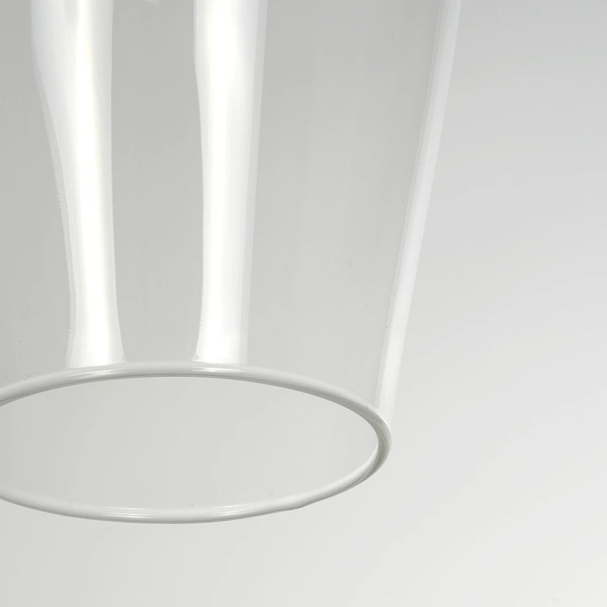 GLOBOSTAR® BOHEMIA 206-0039 Μοντέρνο Κρεμαστό Φωτιστικό Οροφής με Ντουί 1 x E27 AC 220-240V IP20 - Διάφανο - Μ15 x Π15 x Υ40cm - ledmania.gr