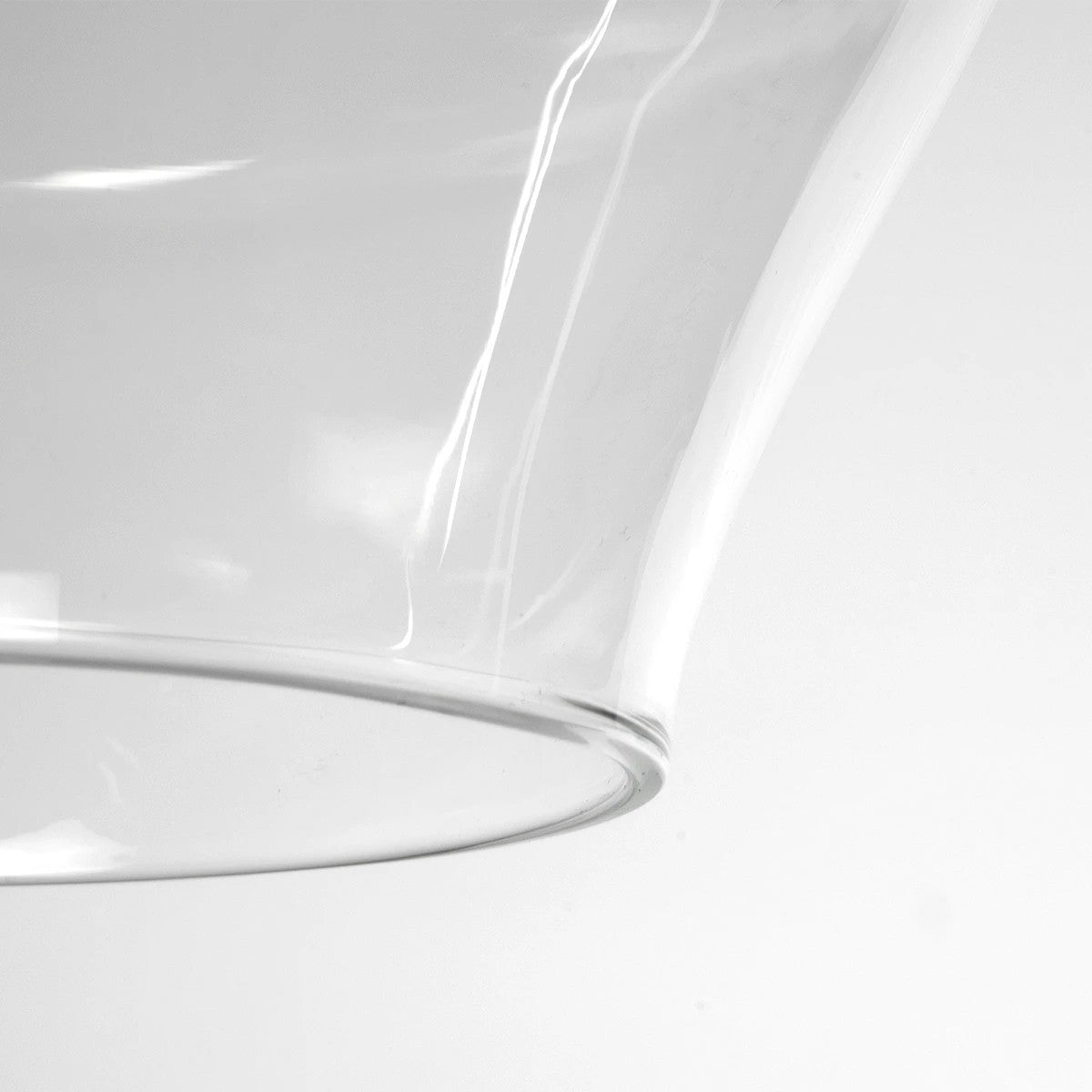 GLOBOSTAR® TORU 206-0042 Μοντέρνο Κρεμαστό Φωτιστικό Οροφής με Ντουί 1 x E27 AC 220-240V IP20 - Διάφανο - Μ20 x Π20 x Υ31cm - ledmania.gr