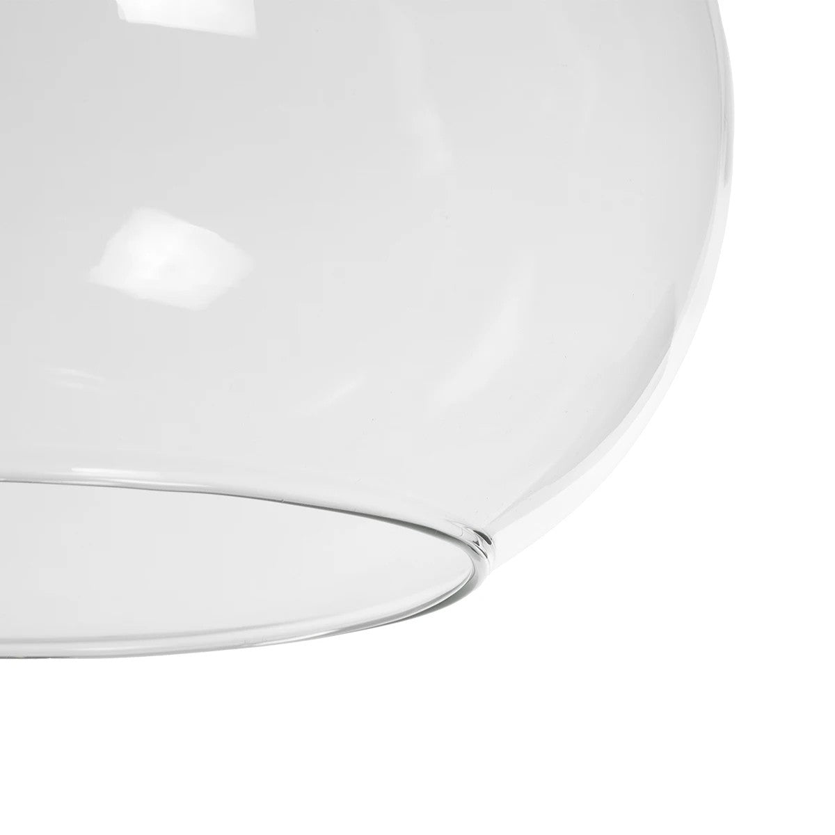 GLOBOSTAR® BALU 206-0043 Μοντέρνο Κρεμαστό Φωτιστικό Οροφής με Ντουί 1 x E27 AC 220-240V IP20 - Διάφανο - Μ20 x Π20 x Υ42cm