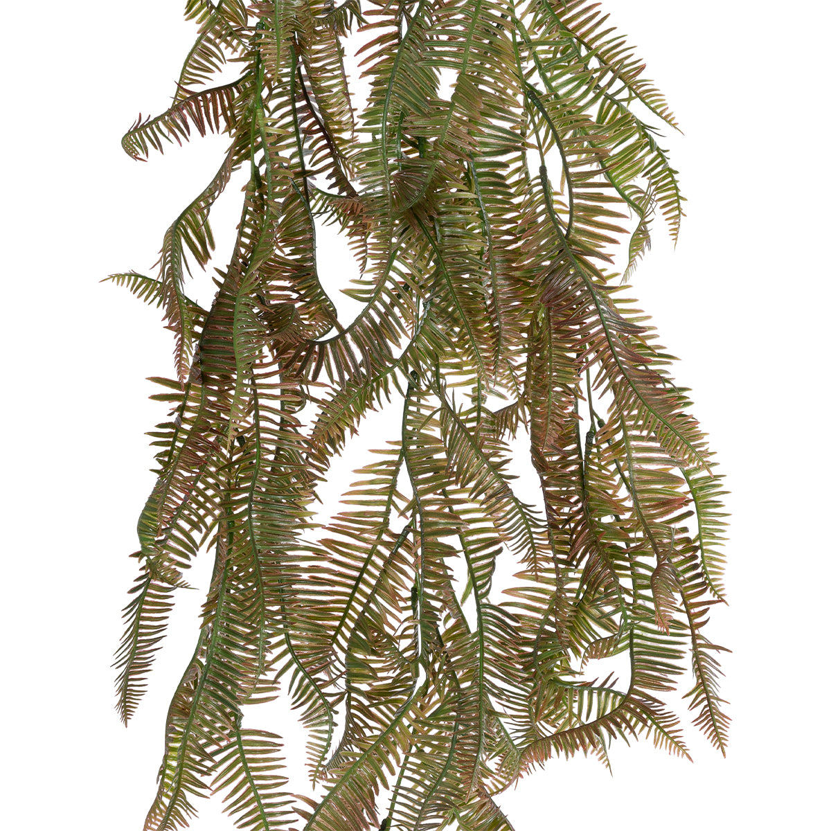 GloboStar® Artificial Garden HANGING FERN BRANCH  20832 Τεχνητό Διακοσμητικό Κρεμαστό κλαδί Φτέρης Μ30 x Π8 x Υ87cm - ledmania.gr