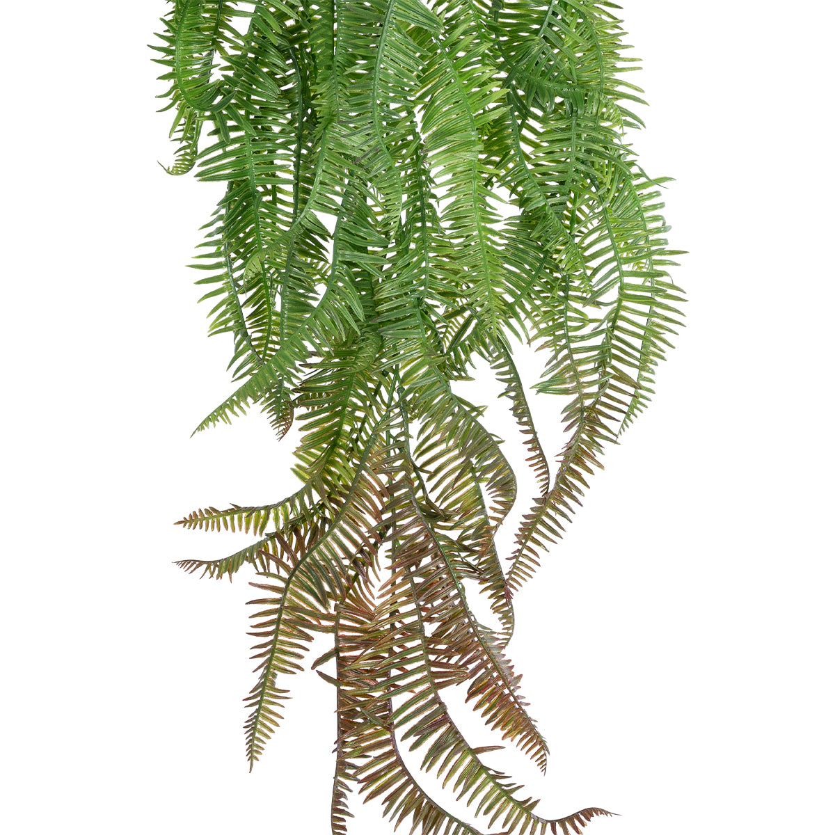GloboStar® Artificial Garden HANGING FERN BRANCH 20834 Τεχνητό Διακοσμητικό Κρεμαστό κλαδί Φτέρης Μ30 x Π8 x Υ87cm - ledmania.gr