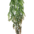 GloboStar® Artificial Garden HANGING FERN 20842 Τεχνητό Διακοσμητικό Κρεμαστό Φυτό Φτέρη Μ25 x Π12 x Υ85cm - ledmania.gr