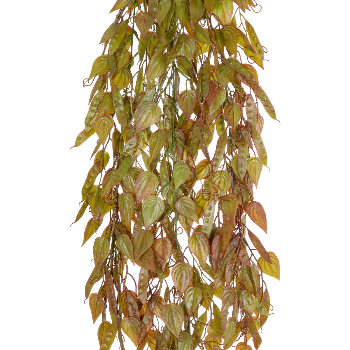 GloboStar® Artificial Garden HANGING LIMA BEAN 20844 Τεχνητό Διακοσμητικό Κρεμαστό Φυτό Φασόλι Λίμα Μ29 x Π10 x Υ86cm - ledmania.gr