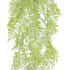GloboStar® Artificial Garden HANGING FERN 20855 Τεχνητό Διακοσμητικό Κρεμαστό Φυτό Φτέρη Μ30 x Π14 x Υ85cm - ledmania.gr