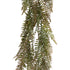 GloboStar® Artificial Garden HANGING FERN 20860 Τεχνητό Διακοσμητικό Κρεμαστό Φυτό Φτέρη Μ28 x Π15 x Υ90cm - ledmania.gr