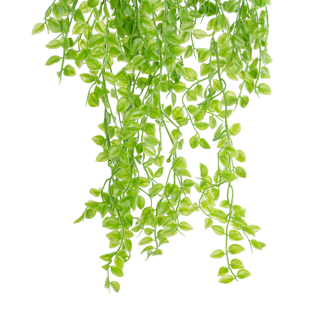 GloboStar® Artificial Garden HANGING PEACH LEAF 20880 - Τεχνητό Κρεμαστό Διακοσμητικό Φυτό Φύλλο Ροδακινιάς  Φ20 x Y50cm - ledmania.gr