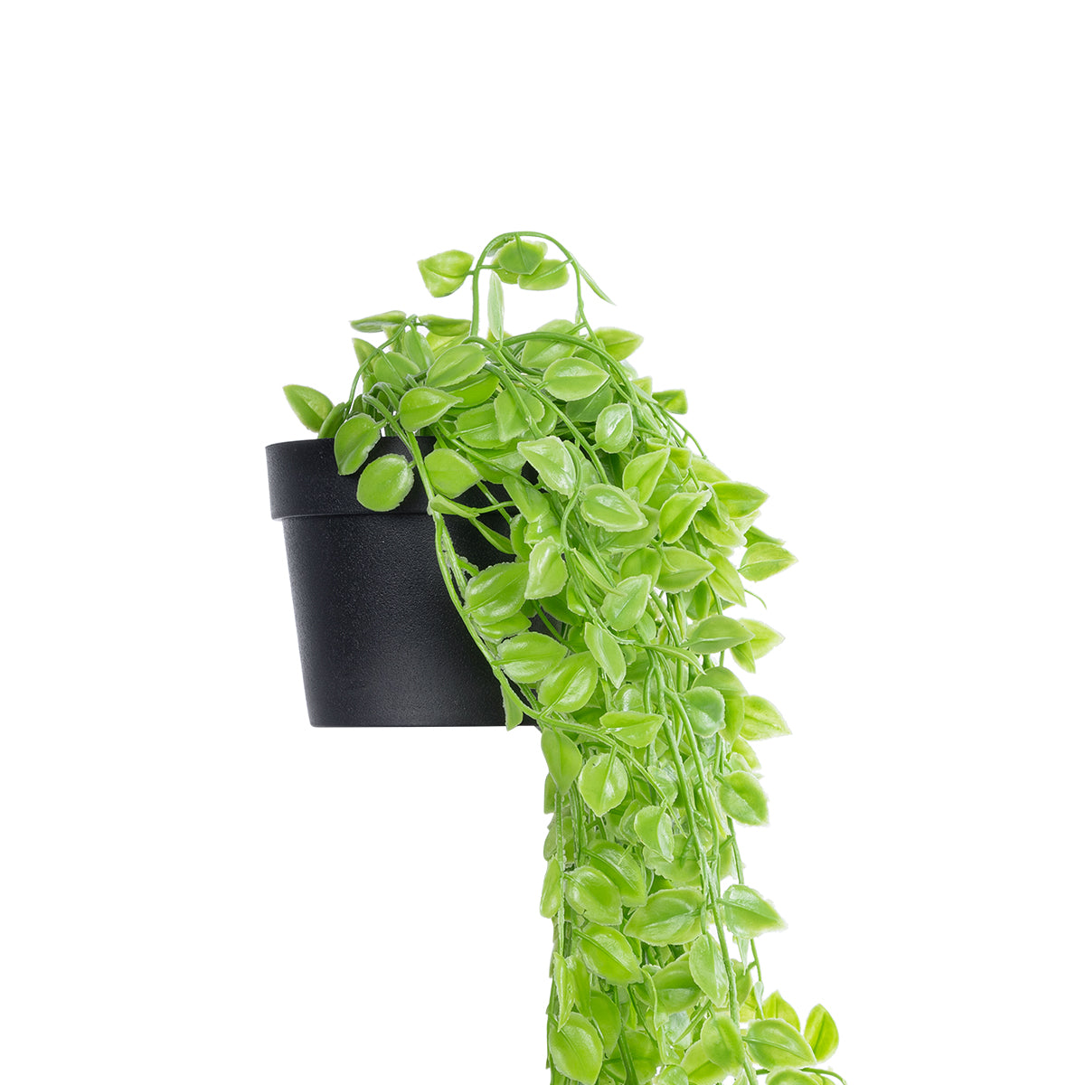 GloboStar® Artificial Garden HANGING PEACH LEAF 20880 - Τεχνητό Κρεμαστό Διακοσμητικό Φυτό Φύλλο Ροδακινιάς  Φ20 x Y50cm - ledmania.gr