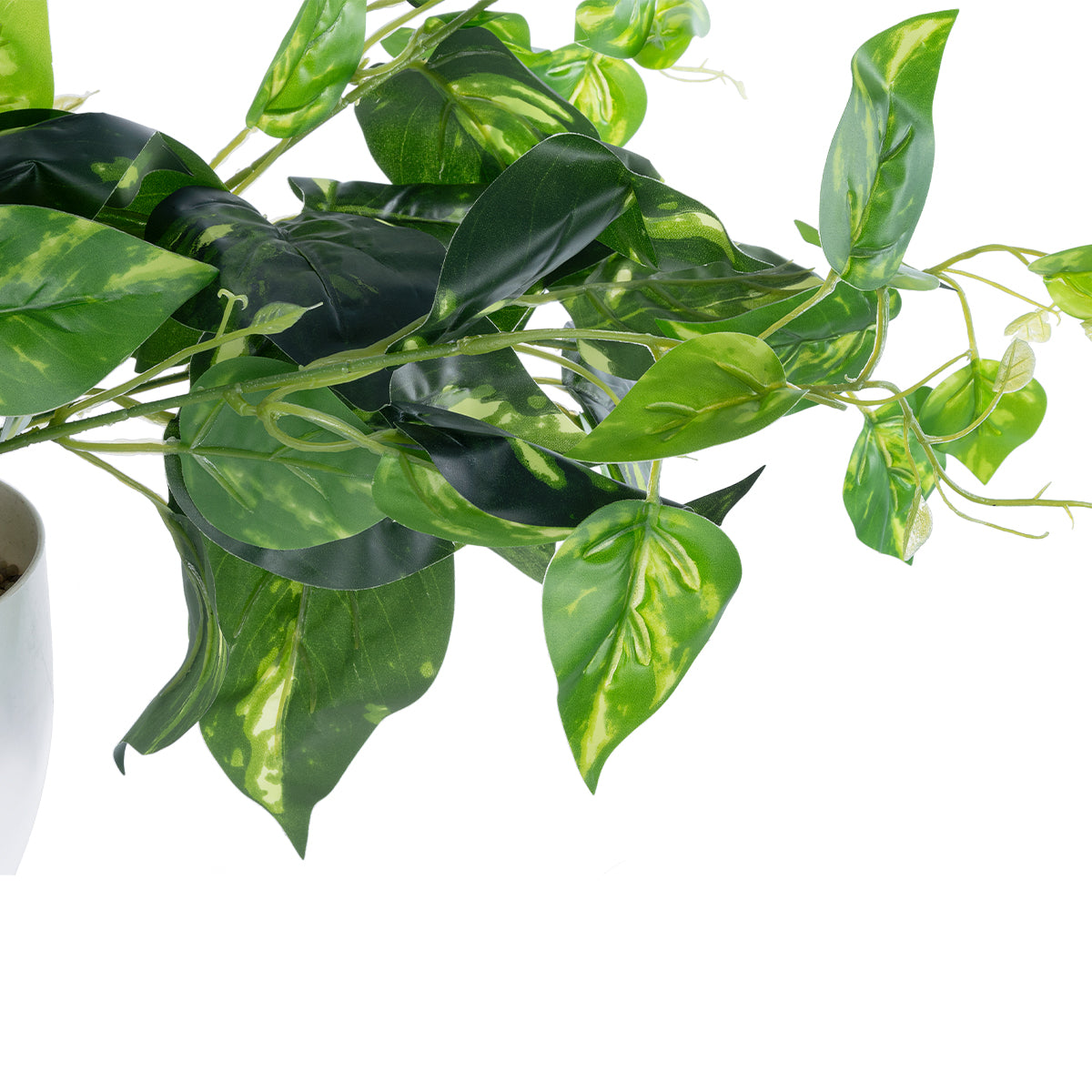 GloboStar® Artificial Garden POTHOS PINEAPPLE 20885 Τεχνητό Διακοσμητικό Φυτό Πόθος Ανανά Φ60 x Υ33cm - ledmania.gr
