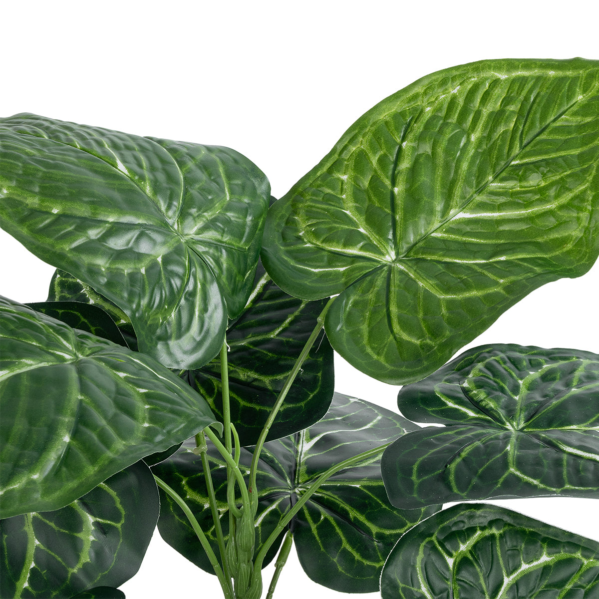 GloboStar® Artificial Garden ANTHURIUM 20892 Τεχνητό Διακοσμητικό Φυτό Ανθούριο Φ40 x Υ33cm - ledmania.gr