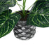 GloboStar® Artificial Garden ANTHURIUM 20892 Τεχνητό Διακοσμητικό Φυτό Ανθούριο Φ40 x Υ33cm - ledmania.gr