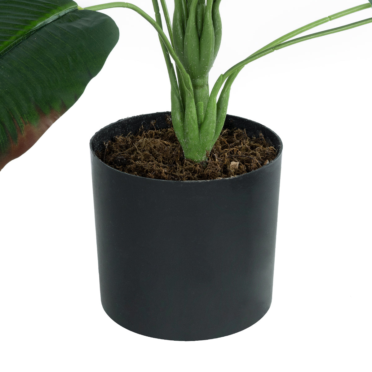 GloboStar® Artificial Garden OLD BANANA 20917 Διακοσμητικό Φυτό Ώριμη Μπανανιά Υ80cm - ledmania.gr