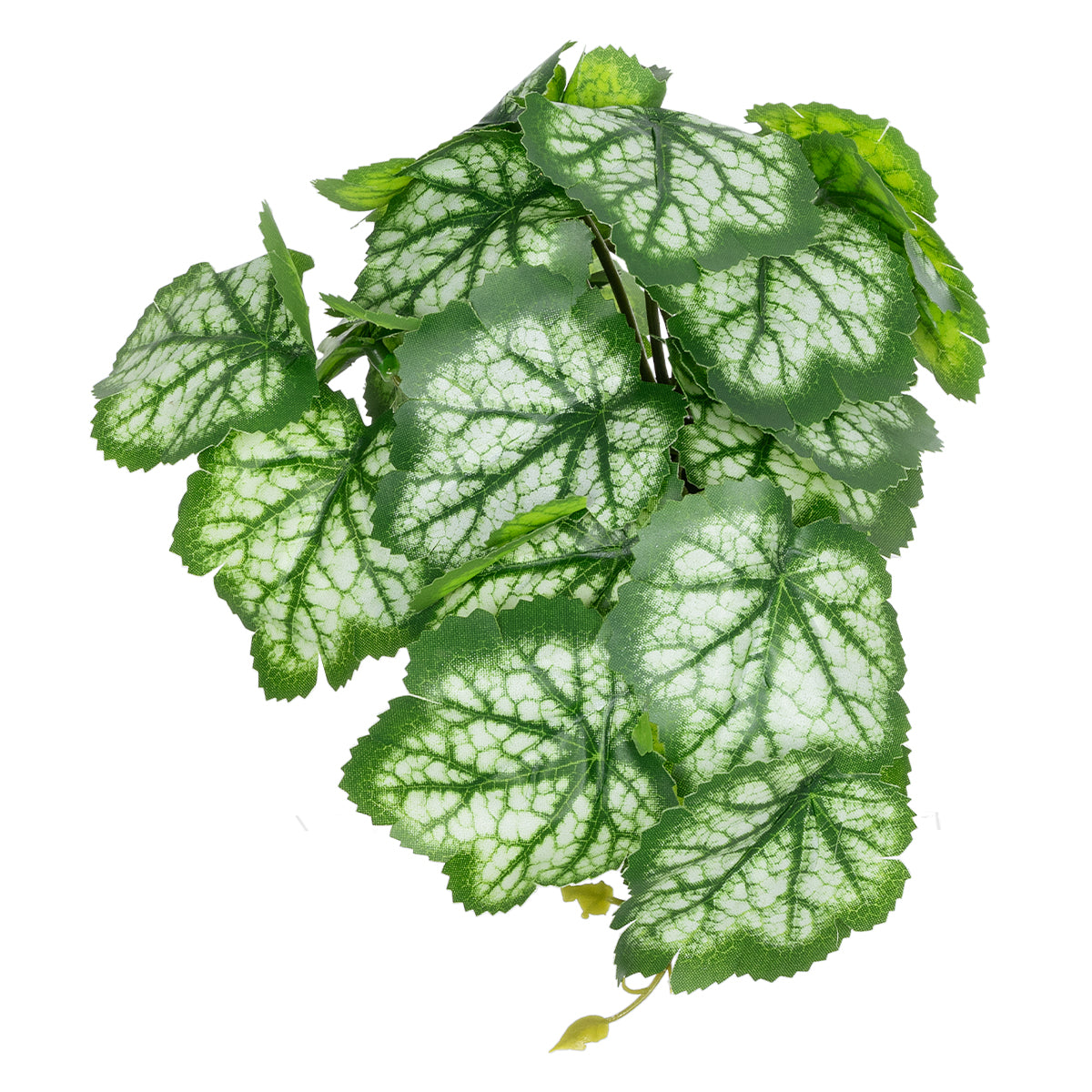 GloboStar® Artificial Garden WHITE BEGONIA PLANT 20947 Διακοσμητικό Φυτό Λευκή Μπιγόνια Φ23 x Υ16cm - ledmania.gr