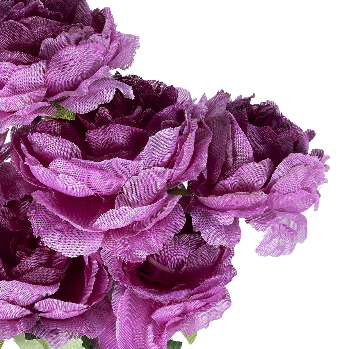 GloboStar® Artificial Garden  PURPLE PEONY FLOWER BRANCH 21080 Τεχνητό Διακοσμητικό Μπουκέτο Μώβ Παιώνιας Y45cm - ledmania.gr