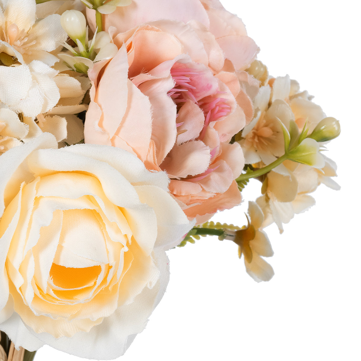 GloboStar® Artificial Garden PEONY FLOWER BOUQUET 21087 Τεχνητό Διακοσμητικό Μπουκέτο Παιώνιας Y30cm - ledmania.gr