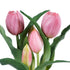 GloboStar® Artificial Garden PINK TULIP 21092 Διακοσμητικό Φυτό Ροζ Τουλίπα Υ23cm - ledmania.gr