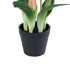 GloboStar® Artificial Garden PINK TULIP 21092 Διακοσμητικό Φυτό Ροζ Τουλίπα Υ23cm - ledmania.gr